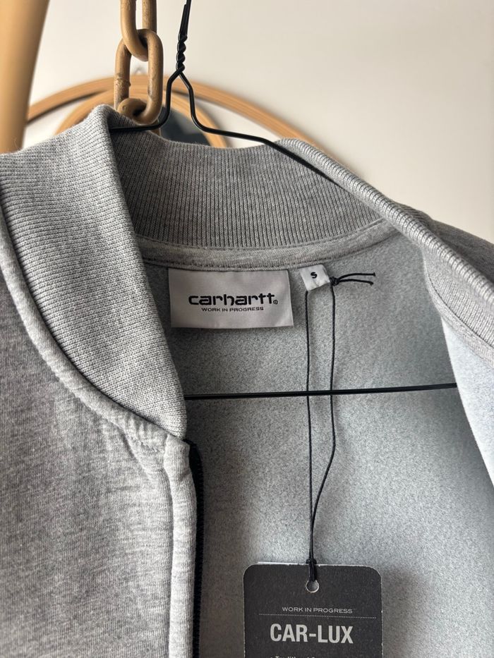 Gilet sans manches Carhartt WIP Car-Lux gris – Taille S (neuf avec étiquette)