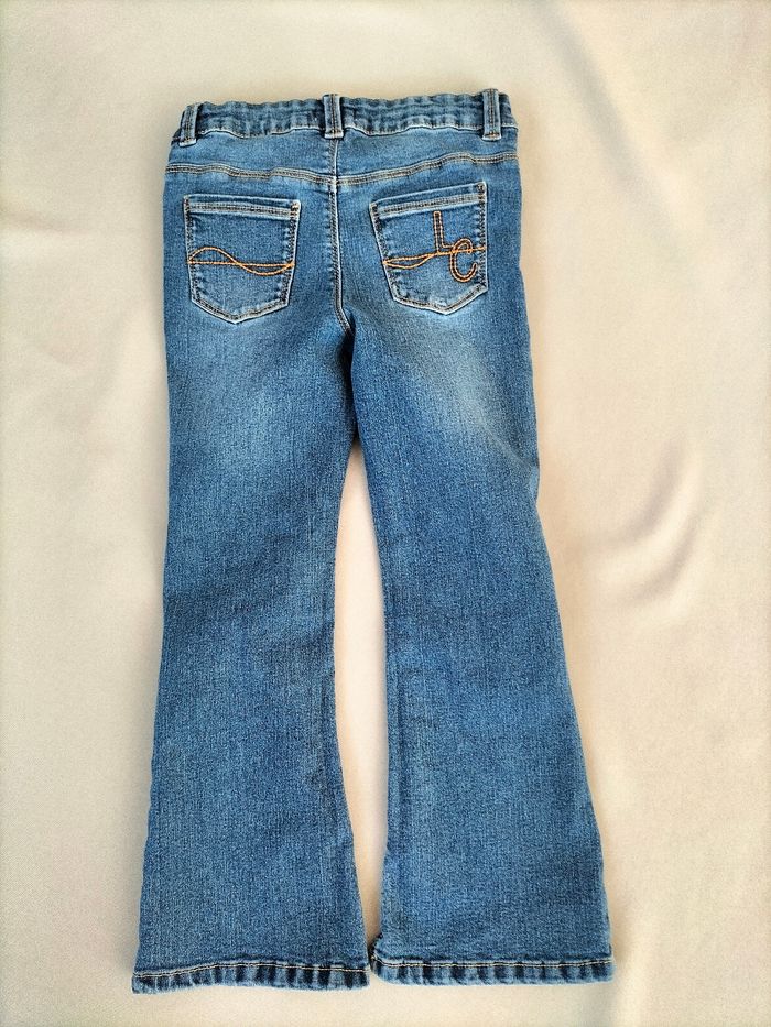 💙 Jeans évasé (bootcut - patte d'eph) - 6 ans - Lulu Castagnette - Très bon état 💙 - photo numéro 4