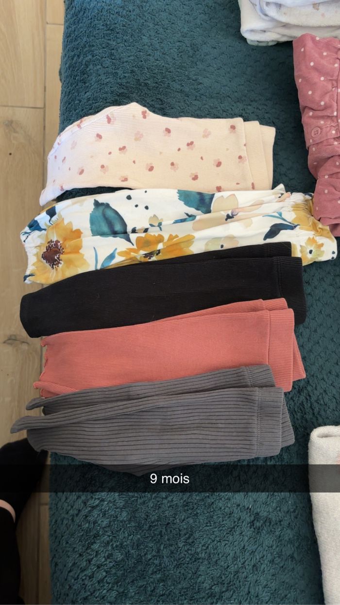 Lots vêtements bébé fille 9 mois - photo numéro 4