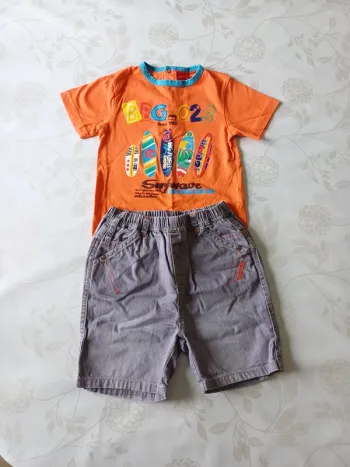 Ensemble short + t-shirt 2 ans Babygro
