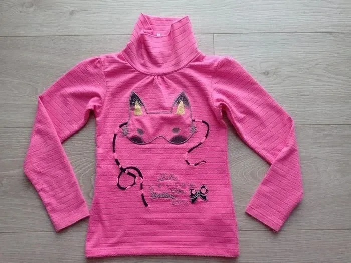 Tee-shirt col roulé fille Orchestra 5 ans