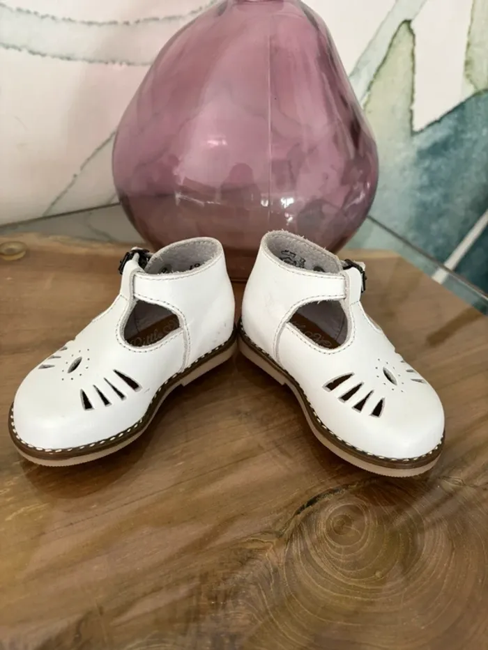 Chaussures blanches 18 Little mary - photo numéro 5