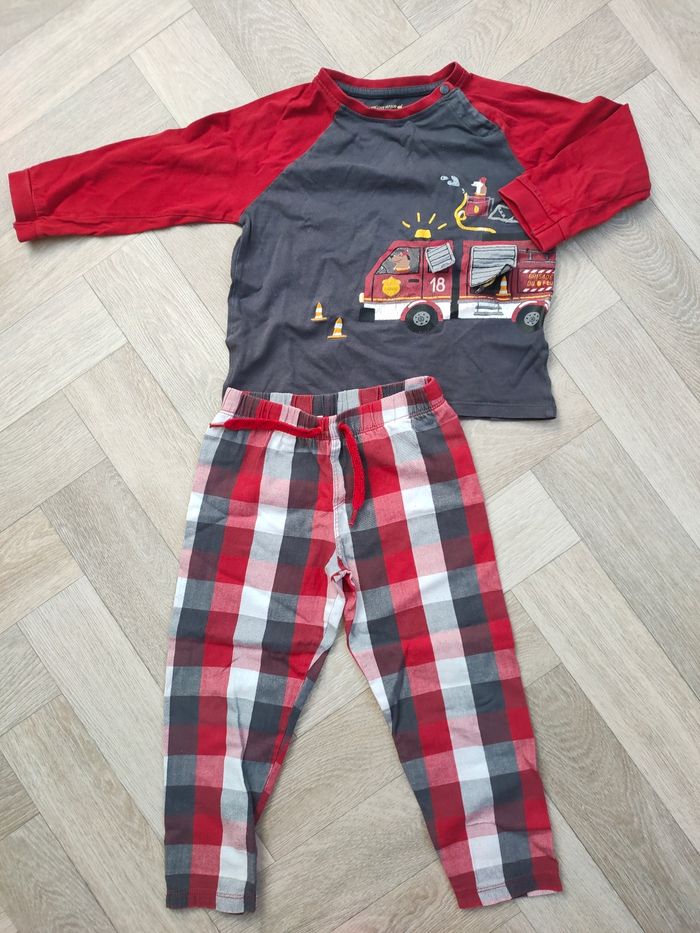 Lot de 2 pyjamas longs garçon 4 ans - photo numéro 2