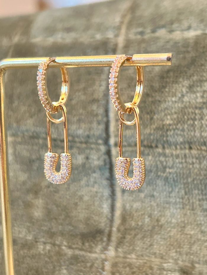 Boucles d’oreilles épingle - photo numéro 5