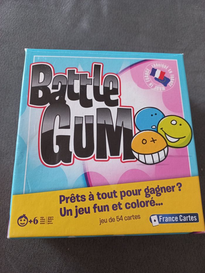 Jeu battle gum France carted
