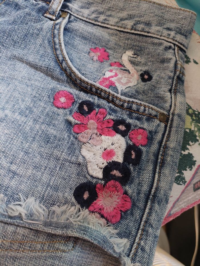 Short en jeans taille 40 - photo numéro 3