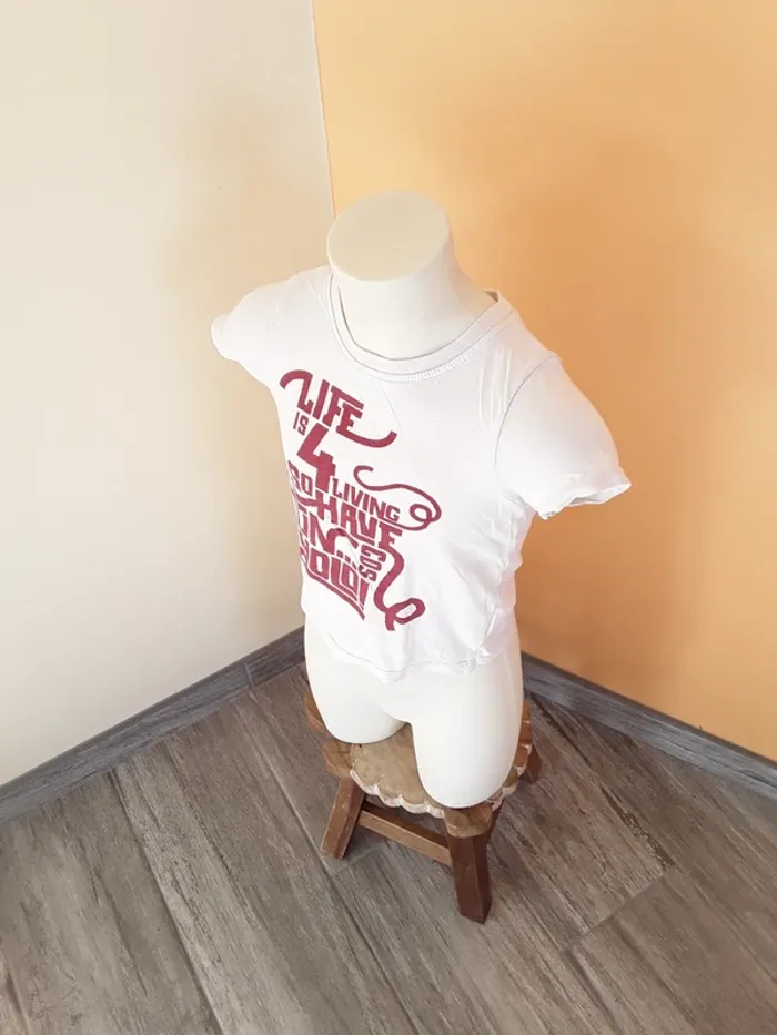 Tee shirt manches courtes 3 ans (98 cm) - photo numéro 7