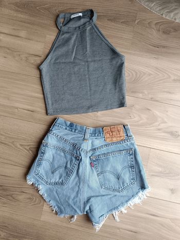 Short en Jeans Levi's taille haute
