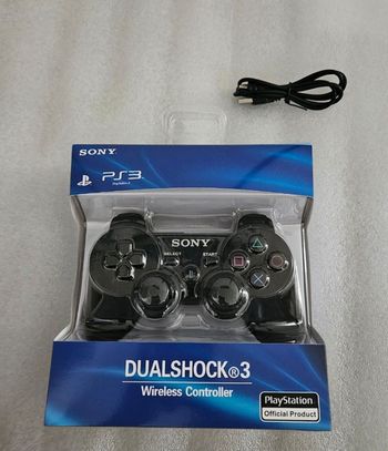 🎮 Manette PS3 + chargeur offert 🎁 "Neuve et Scellée 🔒"