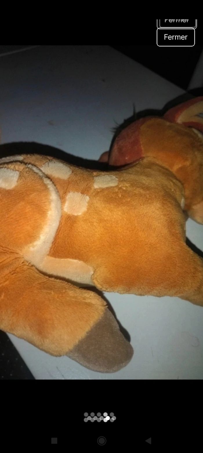Très belle peluche Bambi p4 - photo numéro 4