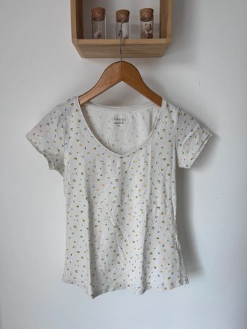 T-shirt XS citron 🍋 camaïeu
