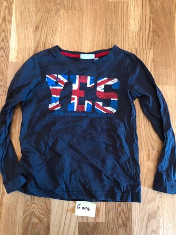 Tshirt manche longue 6 ans