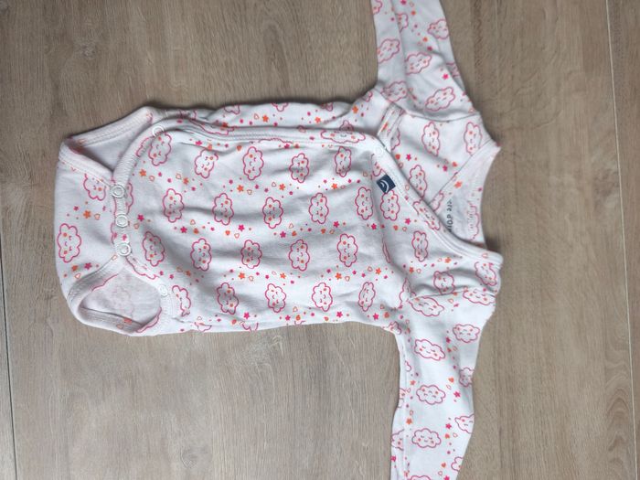 Lot de 7 bodies sucre d'orge 1 mois (54 cm) - photo numéro 6