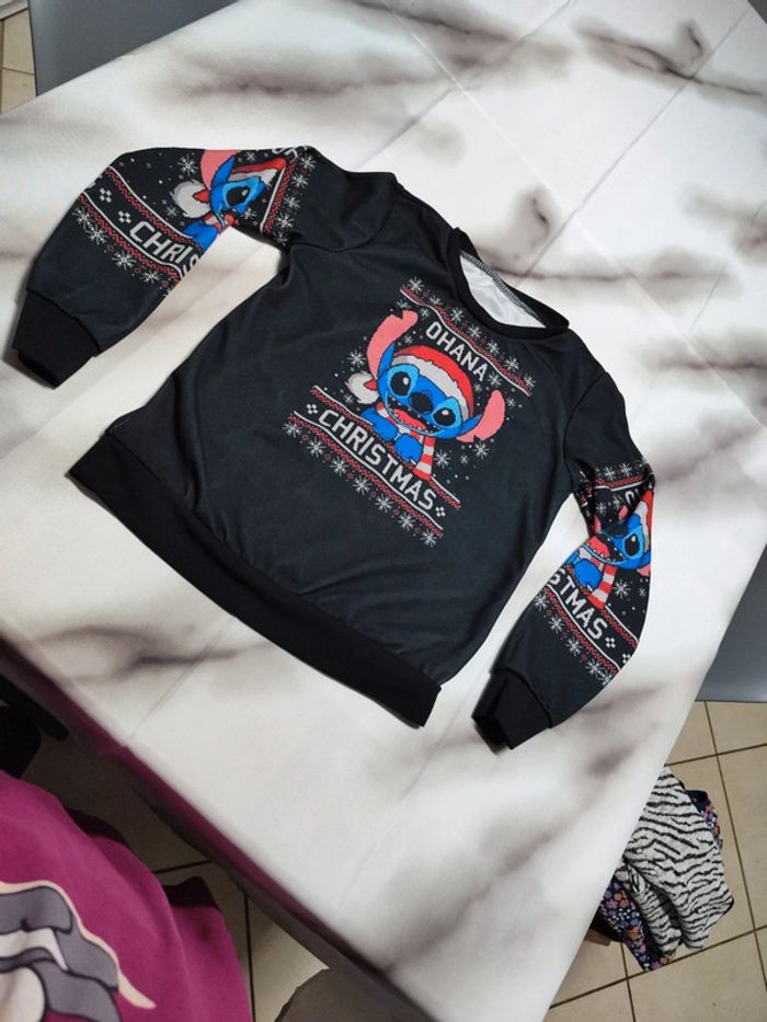 Pull léger stitch noël 12 ans