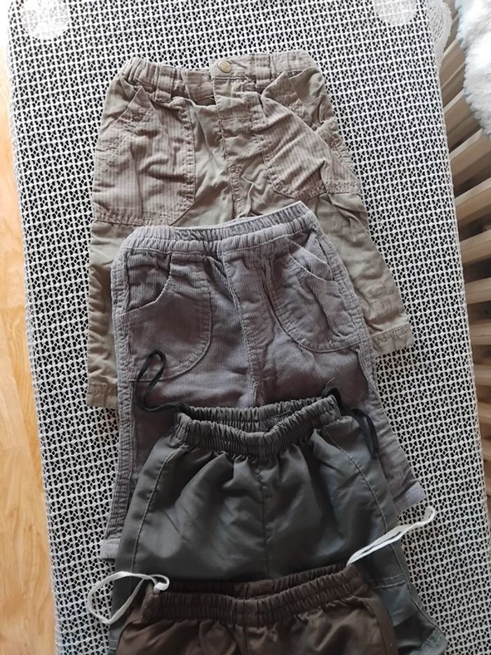 Lot pantalon garçon 3mois - photo numéro 4