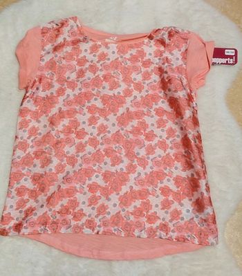 T-shirt fluide rose