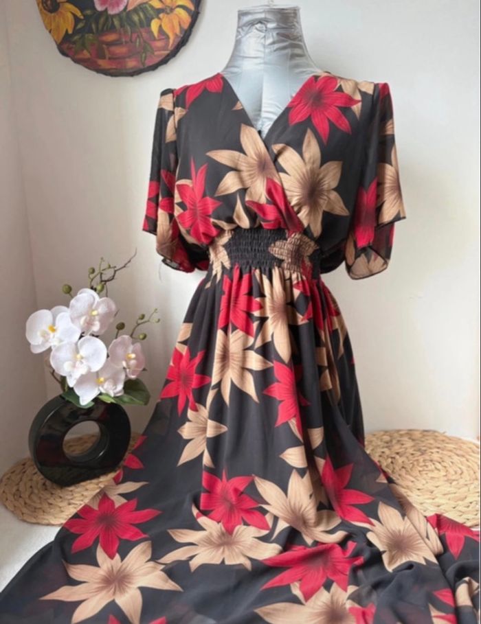 🫶🏼 Sublime robe très longue pour femme - photo numéro 6