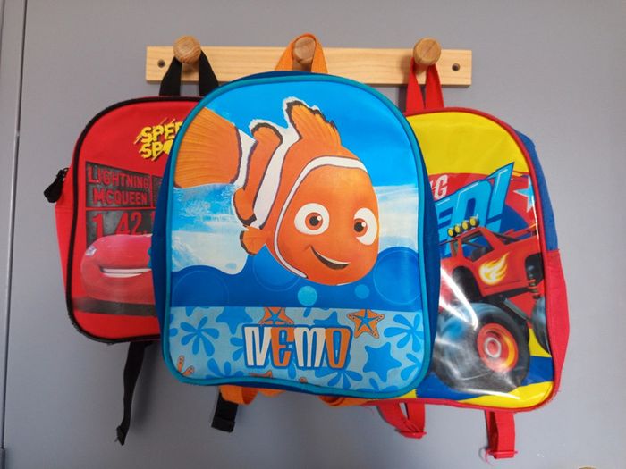 Lot de 3 sacs de maternelle
