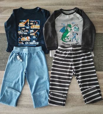 Pyjamas engin et dragon 