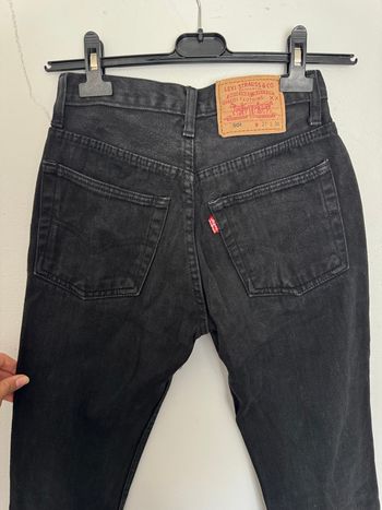Jean levis w27 L36 noir mode un usa vintage 