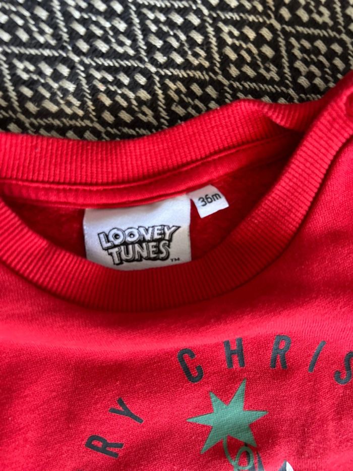 Pull Noël looney tunes - photo numéro 5