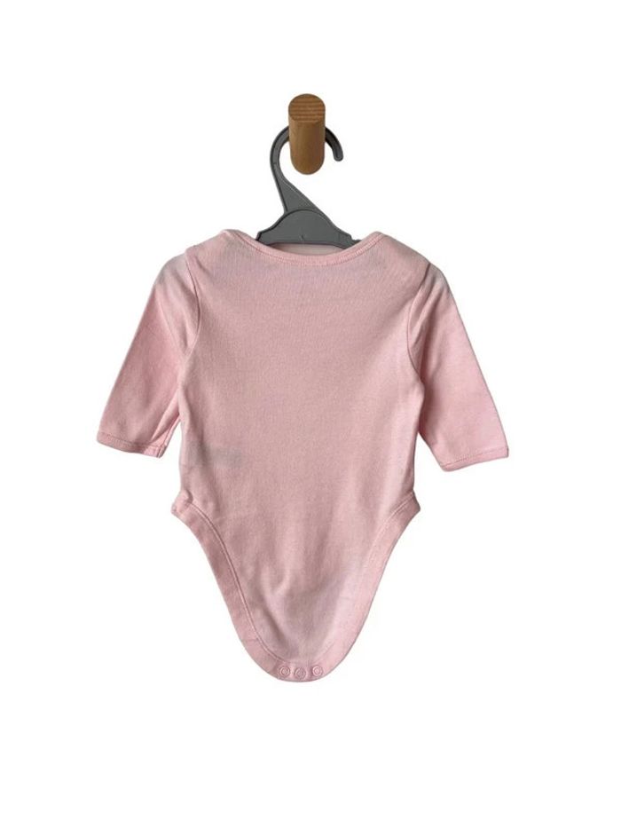 LOT de 3 bodies à manches longues roses et blancs - Early days 3 mois (62cm) - photo numéro 5