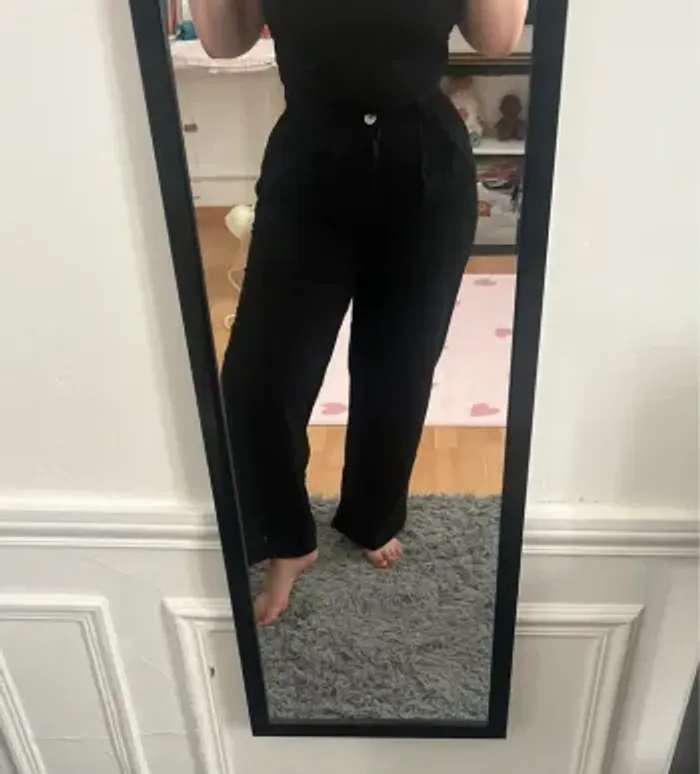 Pantalon velours noir