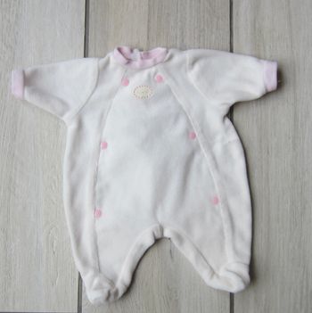 Vetement poupée : Grenouillere Corolle