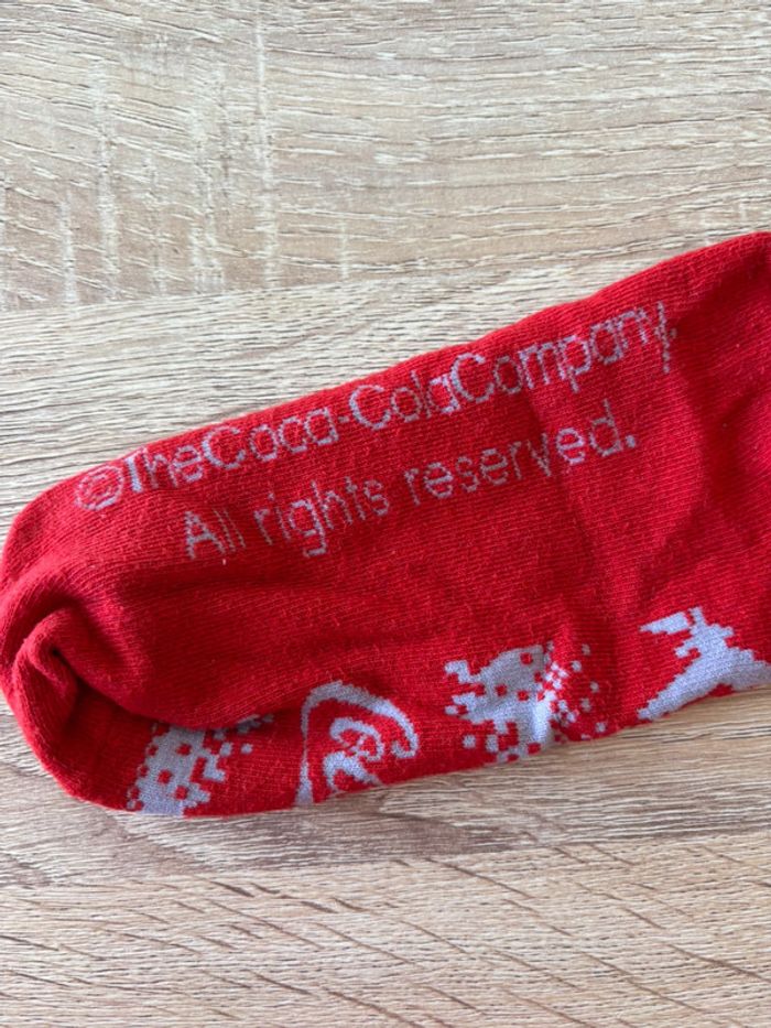 Chaussette Coca Cola - photo numéro 2