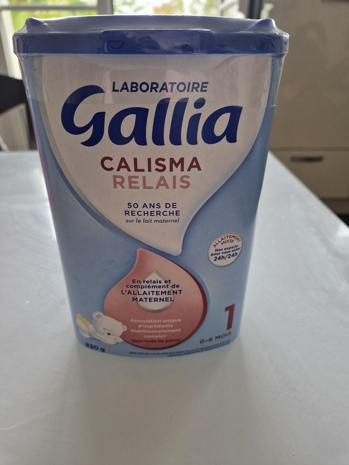 Lait gallia calisma relais allaitement 1 mer age