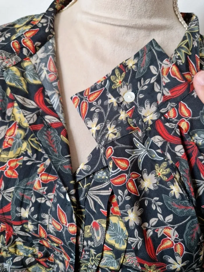 Chemise feuillage super u taille 44 - photo numéro 2