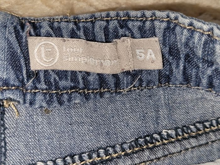 Jupe en jean taille 5 ans - photo numéro 5