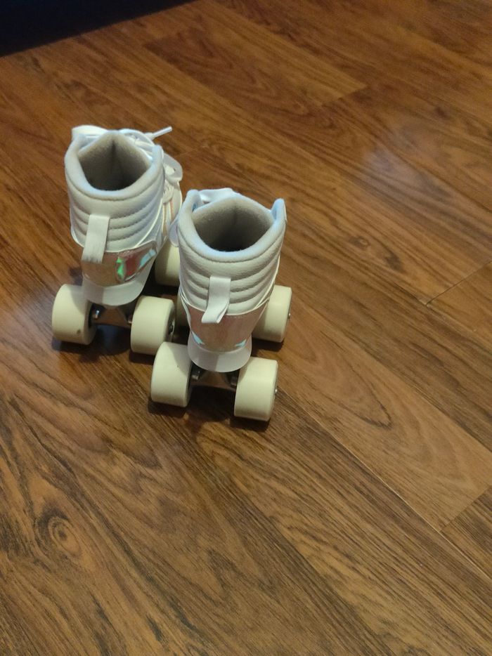 Patins à roulettes Oxelo holographiques – Taille 29 - photo numéro 9