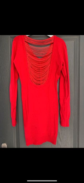 Robe Pull rouge