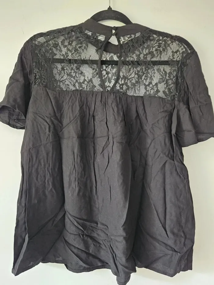 Blouse à dentelle vero moda / M - photo numéro 2