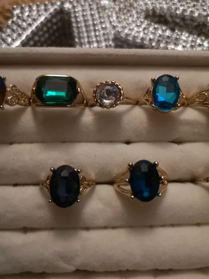 Lot de 9 bague - photo numéro 4