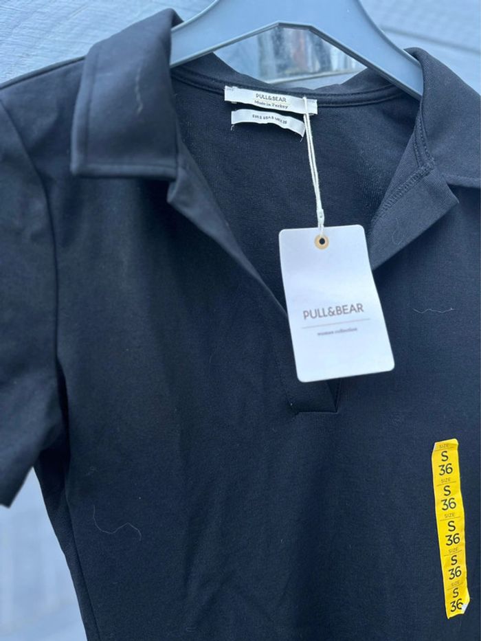 Robe moulante noir pull & bear - photo numéro 2