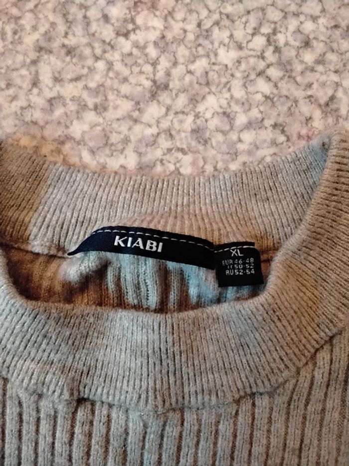 Pull gris - photo numéro 2