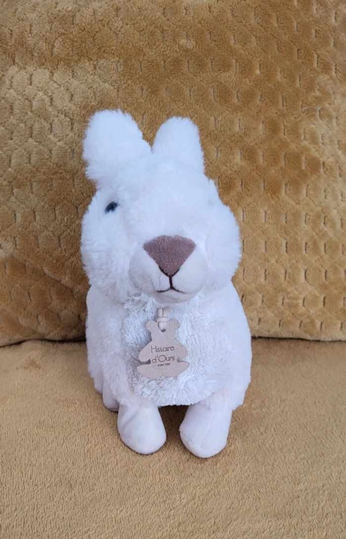 Peluche lapidoux blanc - photo numéro 2