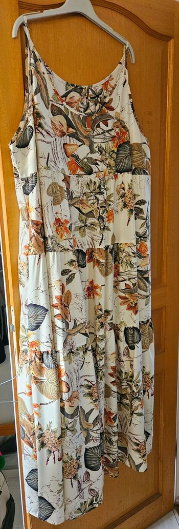 Robe longue grande taille 