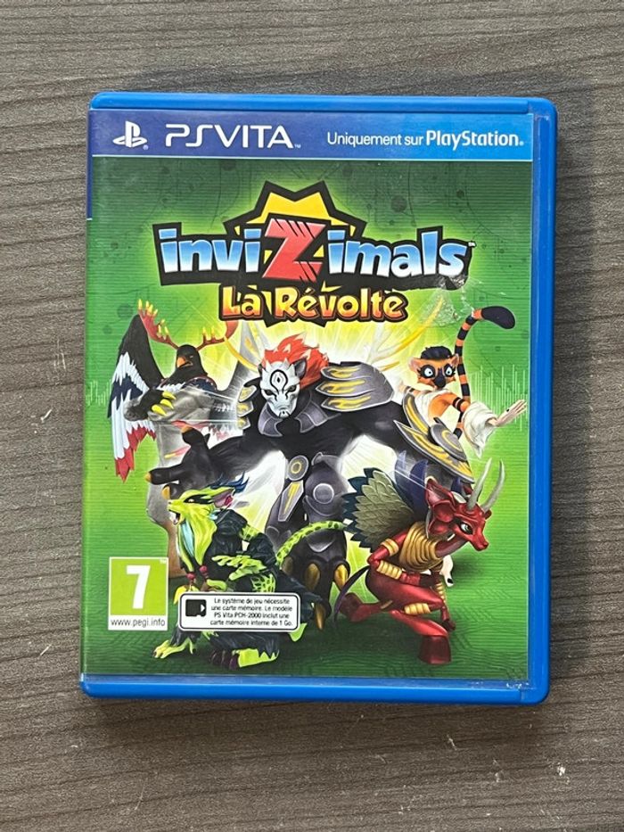 Invizimals la révolte ps vita