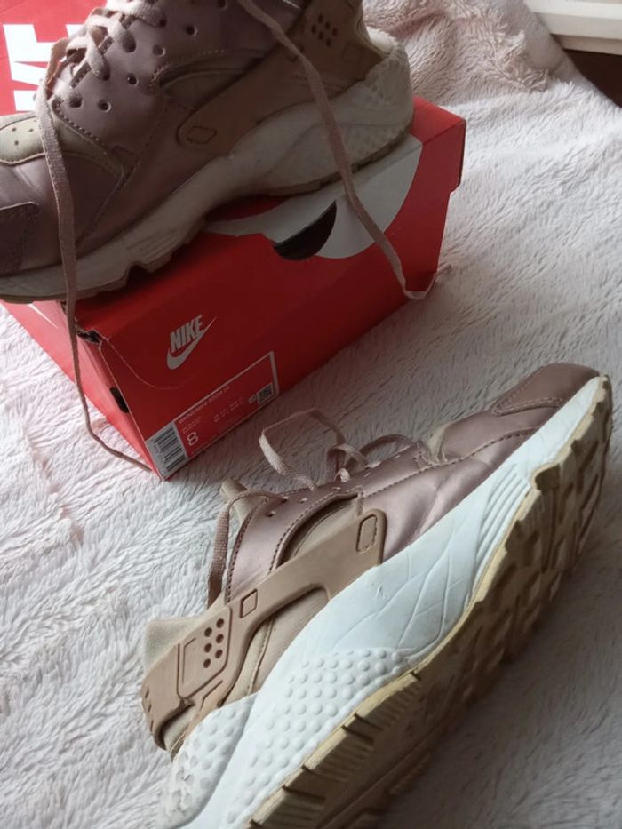 Chaussures Nike Air Huarache Run - photo numéro 4