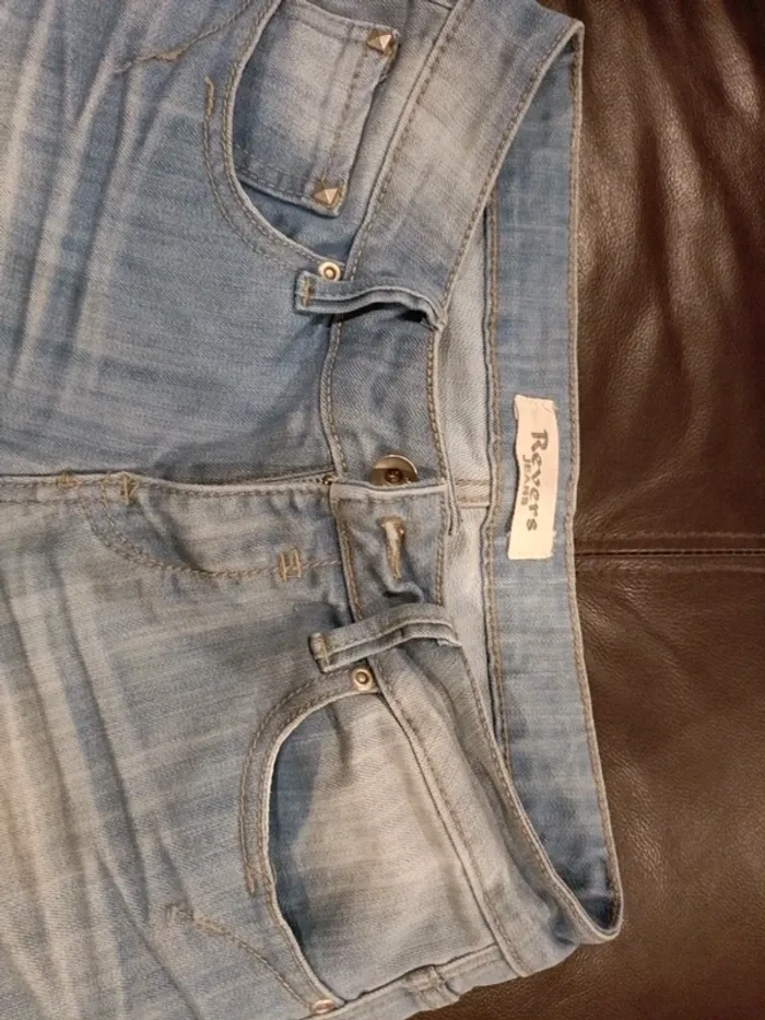 Short jeans revers premium taille 38 - photo numéro 2