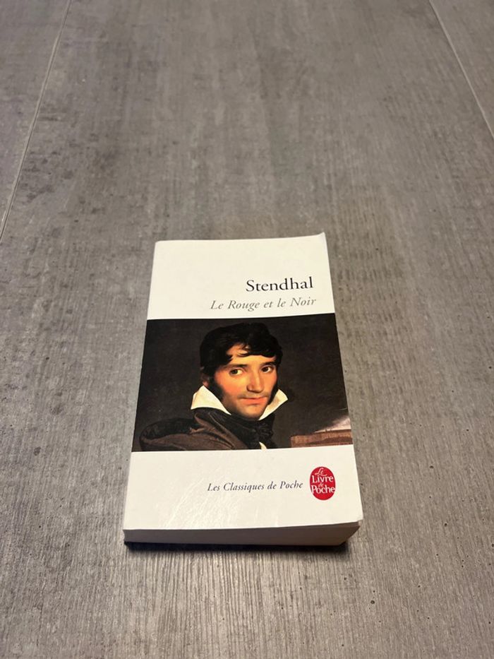 Livre Le rouge et le noir - Stendhal