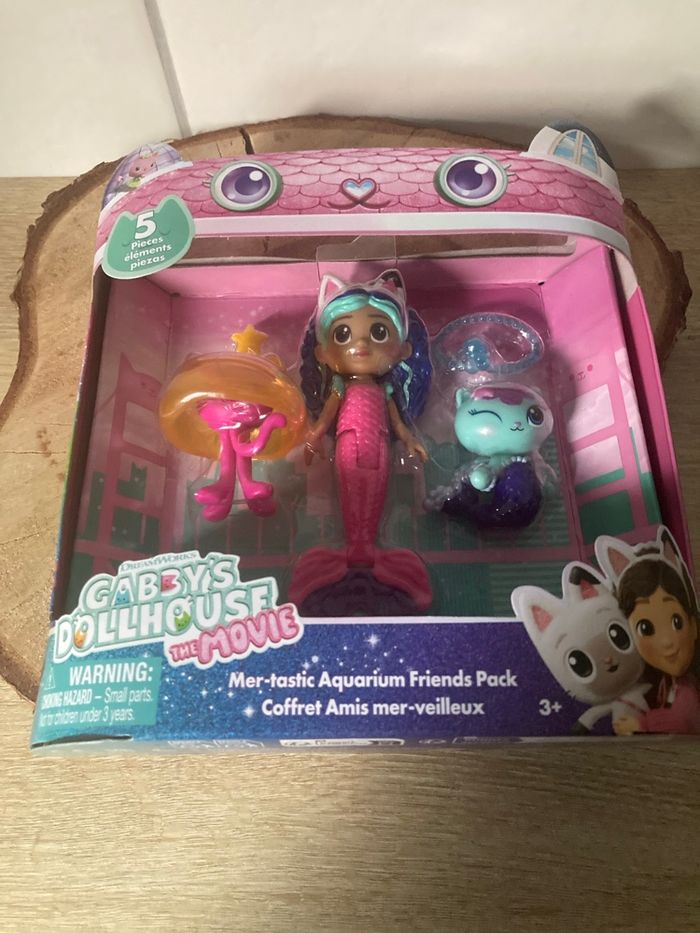 Gabby’s Dollhouse coffret sirènes amis mer-veilleux neuf sous blister - photo numéro 4