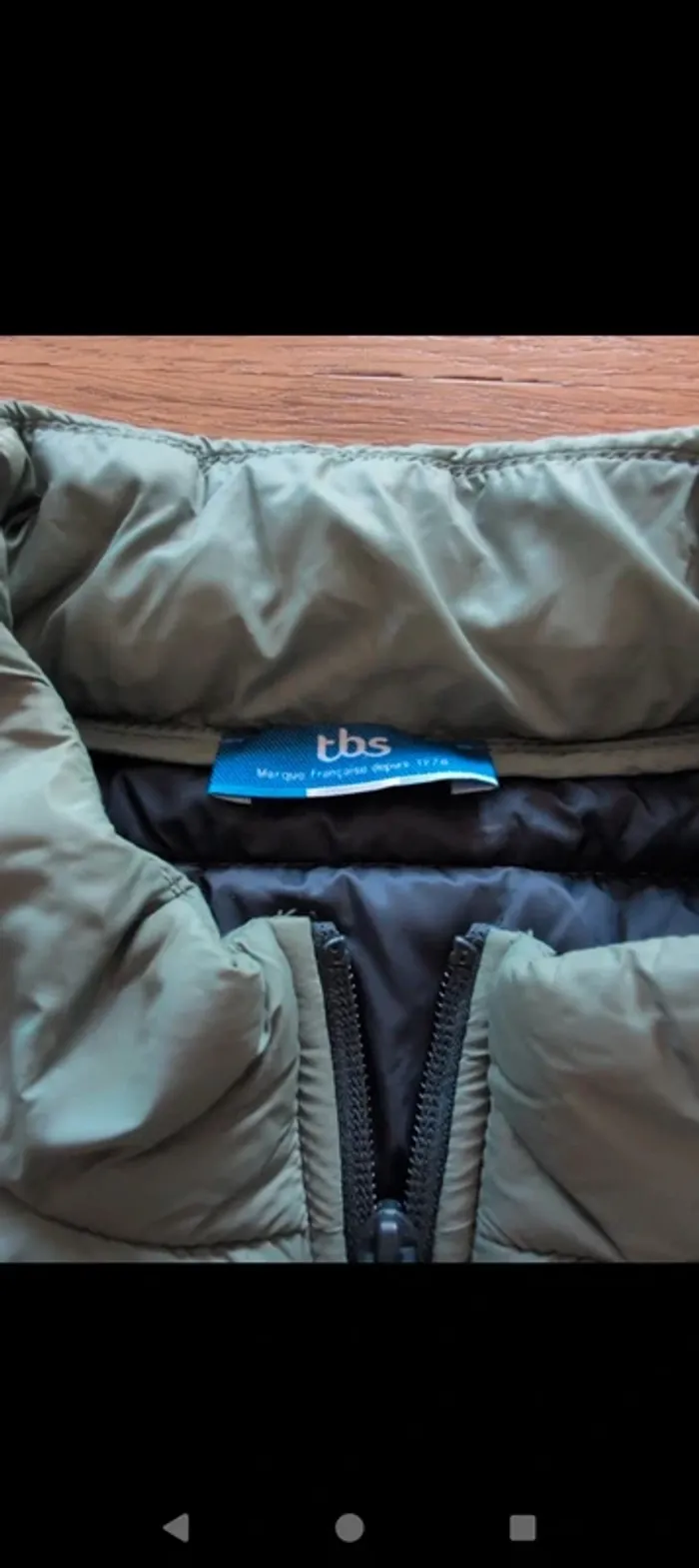 Veste sans manche tbs homme doudoune sans manche - photo numéro 3