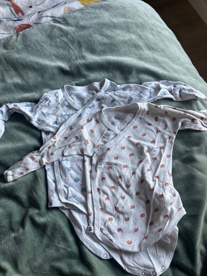 Lot 2 bodies Petit Bateau