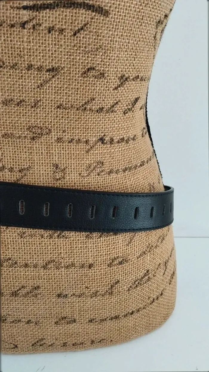 Ceinture noire 90 cm femme - photo numéro 8