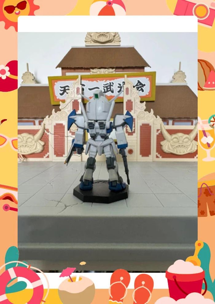 Mini figurine Gundam bras articulés - photo numéro 6