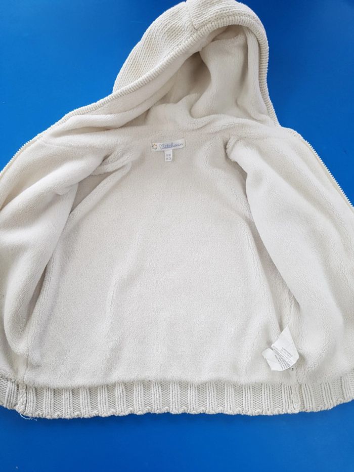 gilet zippé  18 mois - photo numéro 4
